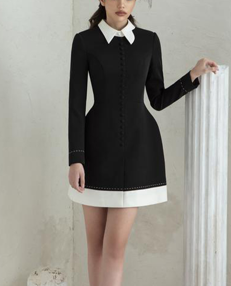 ร้านตัดเสื้อ ชุดเดรสสีดําเล็กๆ - Formal Dress Female บทวิจารณ์และราคา