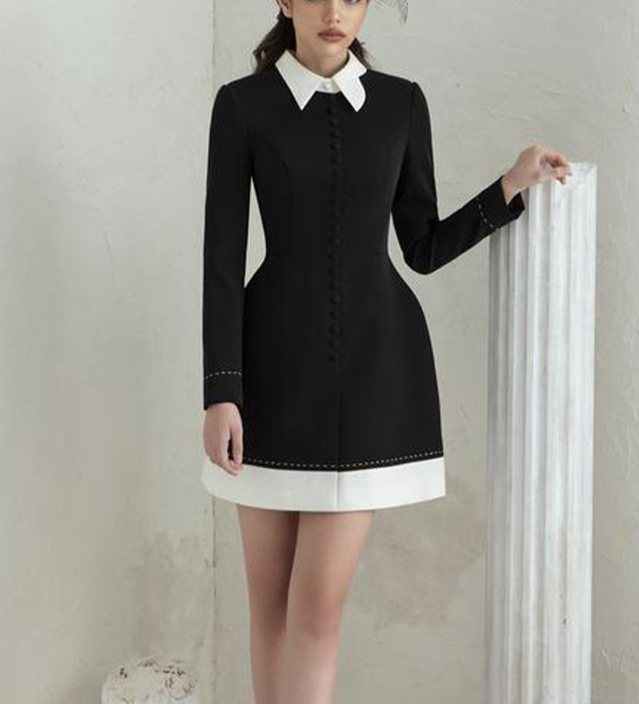 ร้านตัดเสื้อ ชุดเดรสสีดําเล็กๆ - Formal Dress Female บทวิจารณ์และราคา