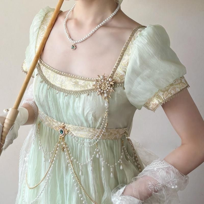 ชุดเดรสโลลิต้าสไตล์เรเจนซีเอ็ม - Women'S Green Formal Wear บทวิจารณ์และราคา