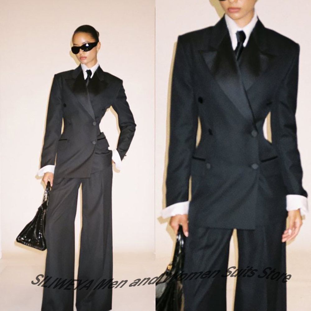 ชุดสูทผู้หญิงสีดำแบบกระดุมสองแ - Women'S Office Formal Wear For Ladies บทวิจารณ์และราคา