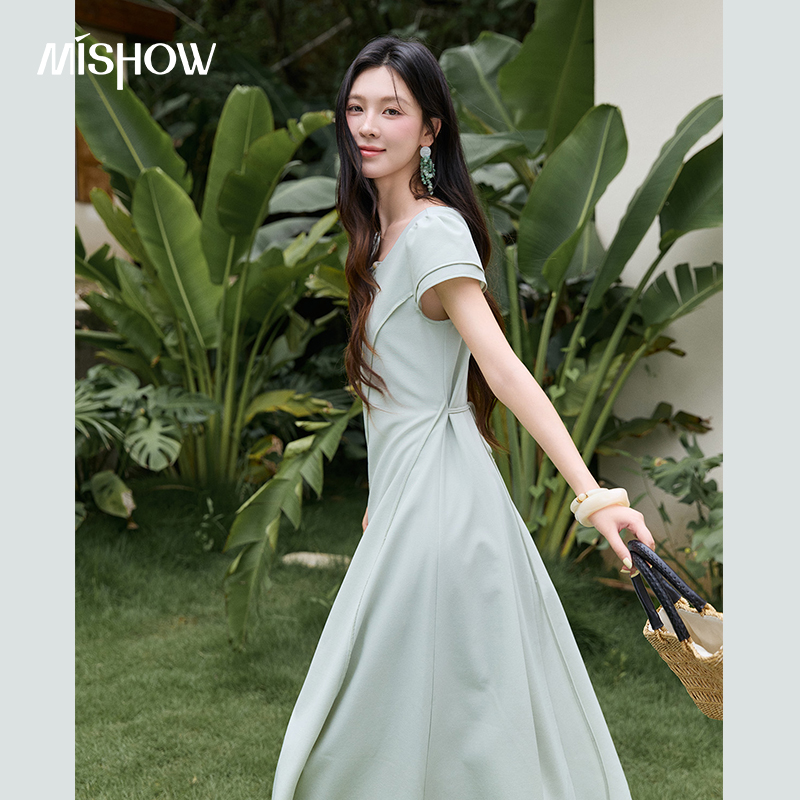ชุดเดรสยาวระดับกลางสีเขียวสำหร - Women'S Green Formal Wear บทวิจารณ์และราคา