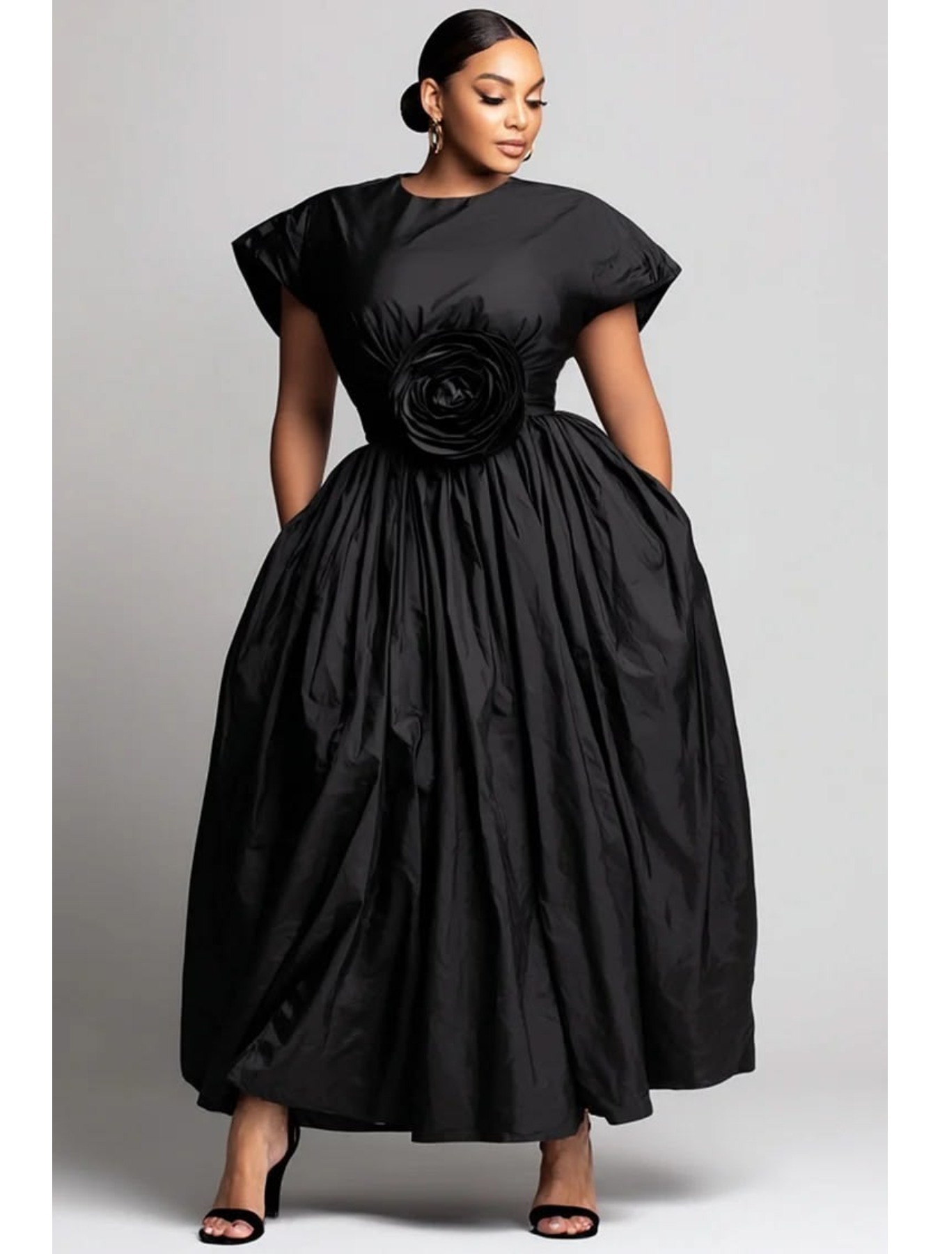 ชุดเดรสทางการไซส์ใหญ่สุดหรู คอ - Women Formal Wear Dress บทวิจารณ์และราคา