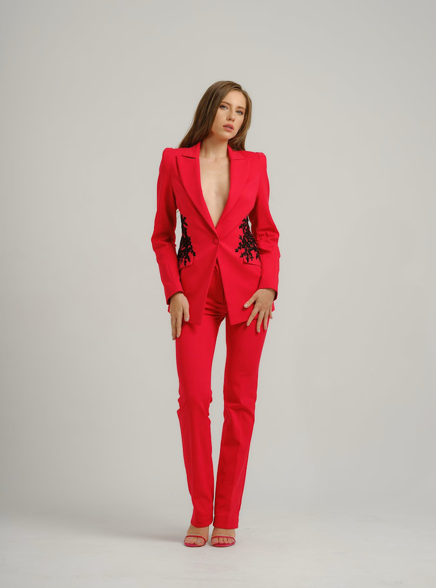 ชุดเดรสสตรีชุดสูทหรูหราแอพพลิเ - Formal Dress Female บทวิจารณ์และราคา