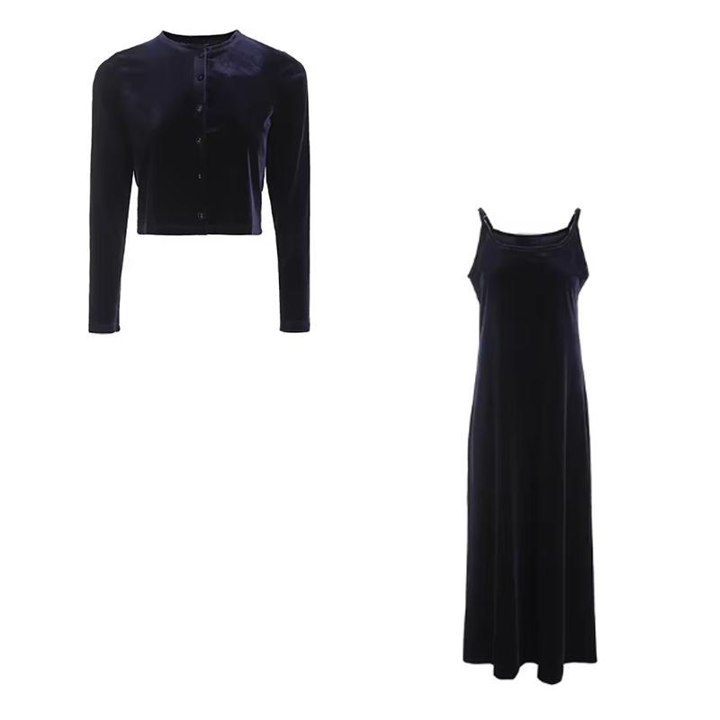 ชุดเดรสแขนยาวสำหรับผู้หญิง ฤดู - Formal Dress Female บทวิจารณ์และราคา