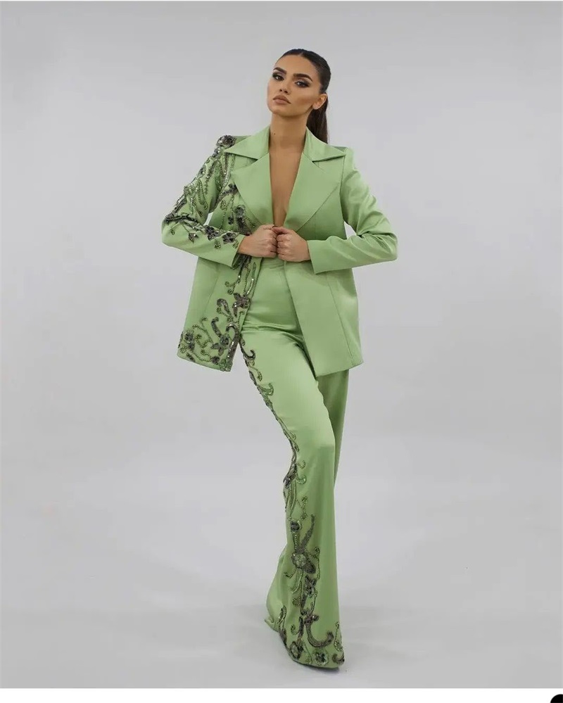 Designer สีเขียวซาตินผู้หญิงชุ - Women'S Green Formal Wear บทวิจารณ์และราคา