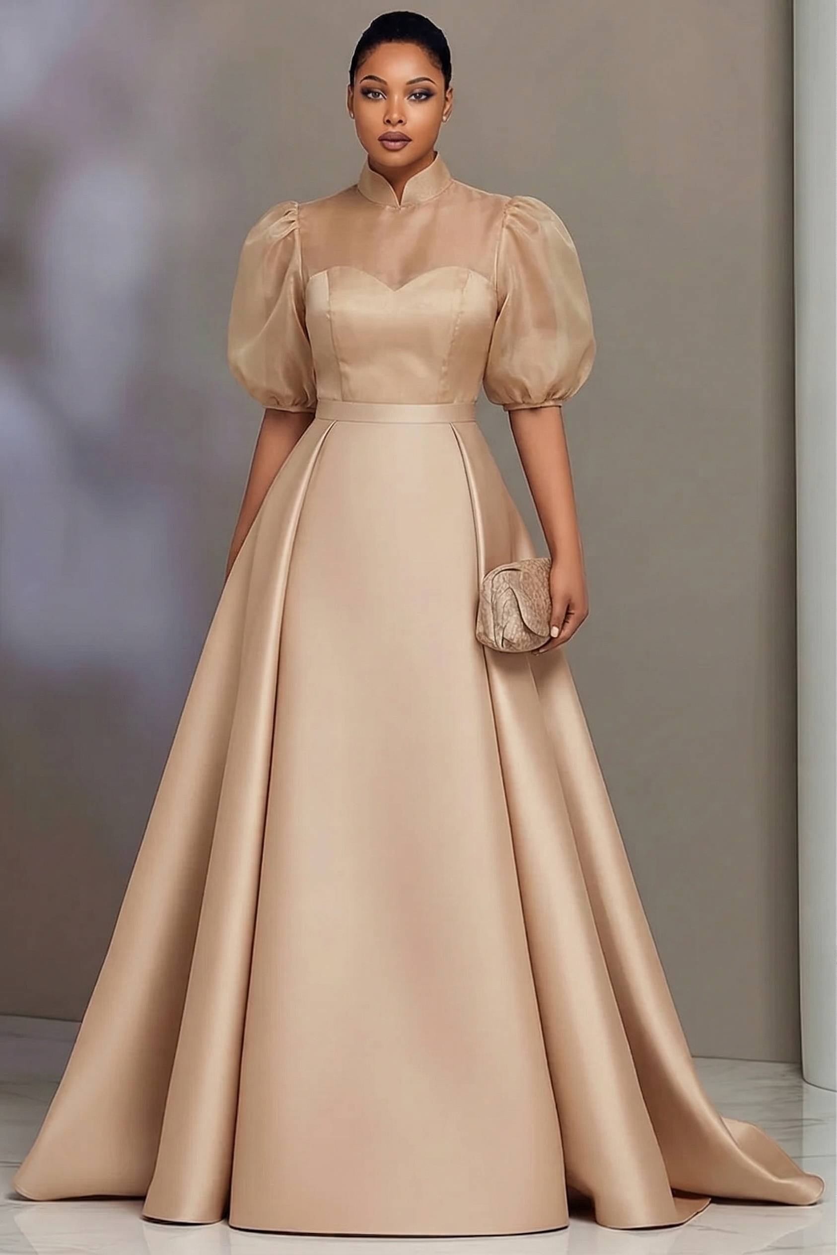 ชุดราตรีผ้าซาตินหรูหราสำหรับผู - Women Formal Wear Dress บทวิจารณ์และราคา