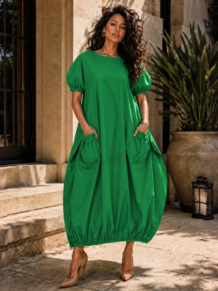 ชุดเดรสยาวลำลองสำหรับผู้หญิง Y - Women'S Green Formal Wear บทวิจารณ์และราคา
