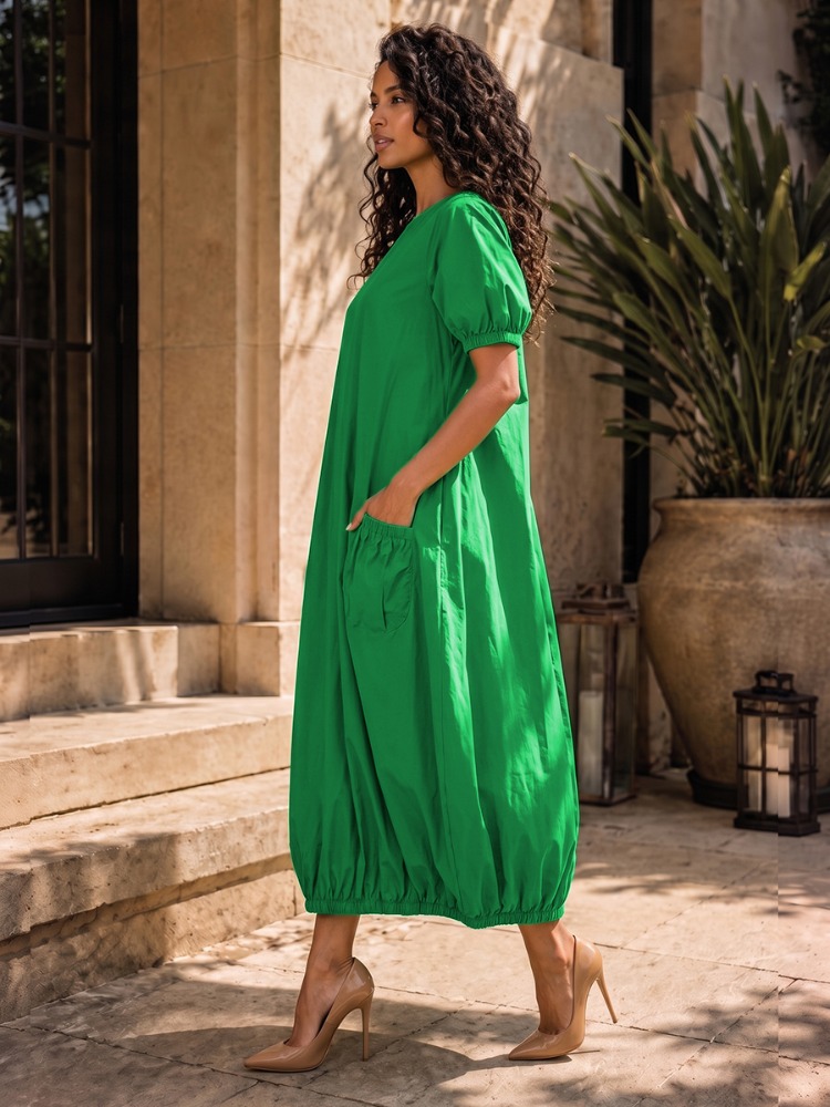 ชุดเดรสยาวลำลองสำหรับผู้หญิง Y - Women'S Green Formal Wear บทวิจารณ์และราคา